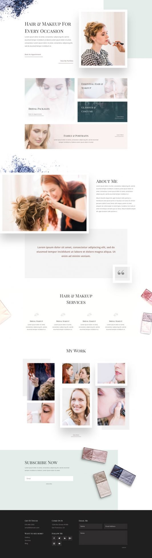 makeup-artist-landing-page-533x1950